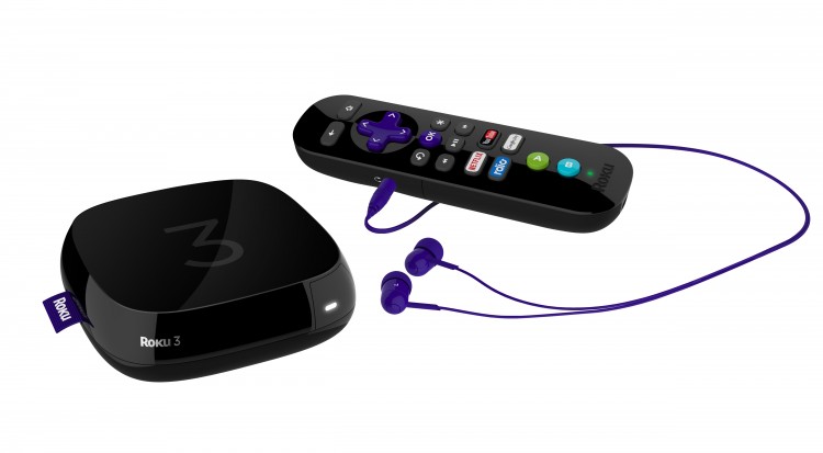 Roku 3 + Remote Top