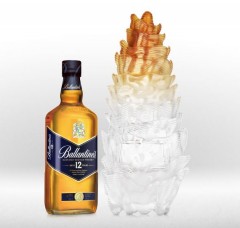 Collaboration Ballantine's 12 ans d'âge avec l'artiste Leif Podhajsky