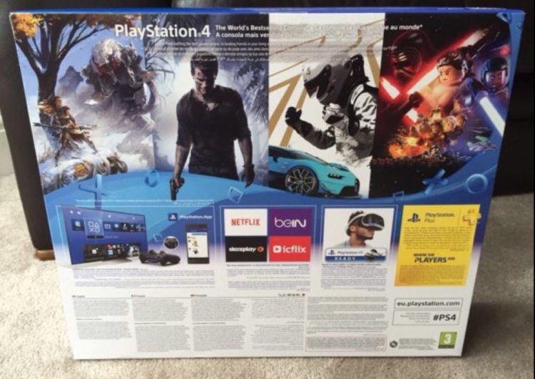 PS4 Slim boite arr