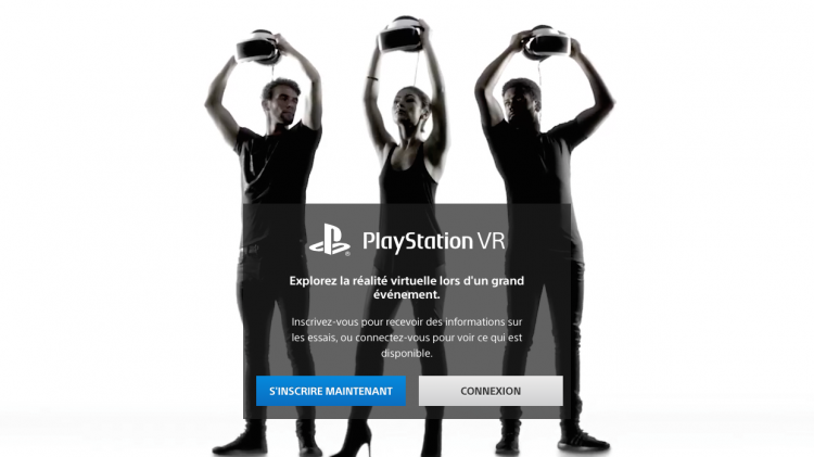 PS VR equipe