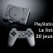 Liste 20 jeux inclus playstation classic