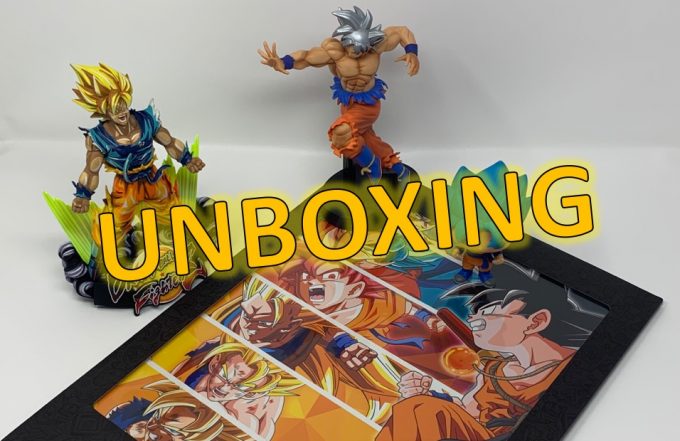 Unboxing poster metallique GOKU - Gouaig