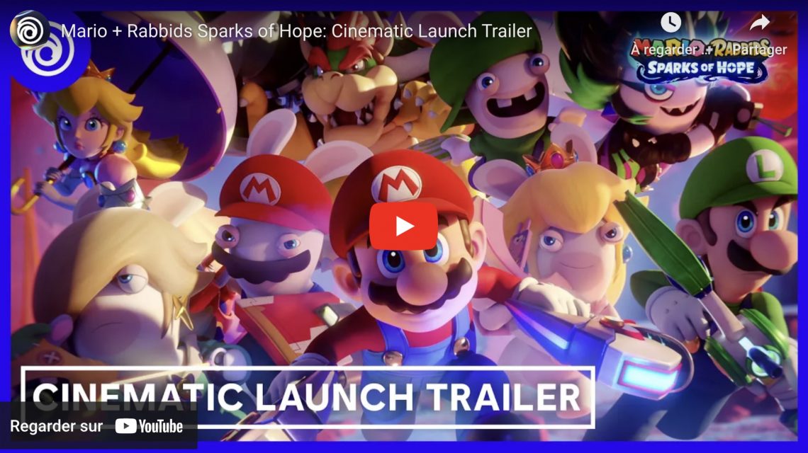 Video Mario The Lapins Cretins Sparks of Hope Video Mario The Lapins Cretins Sparks of Hope